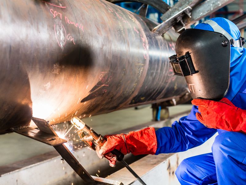 Industrial HVAC system installation by Fadan Engineering Limited