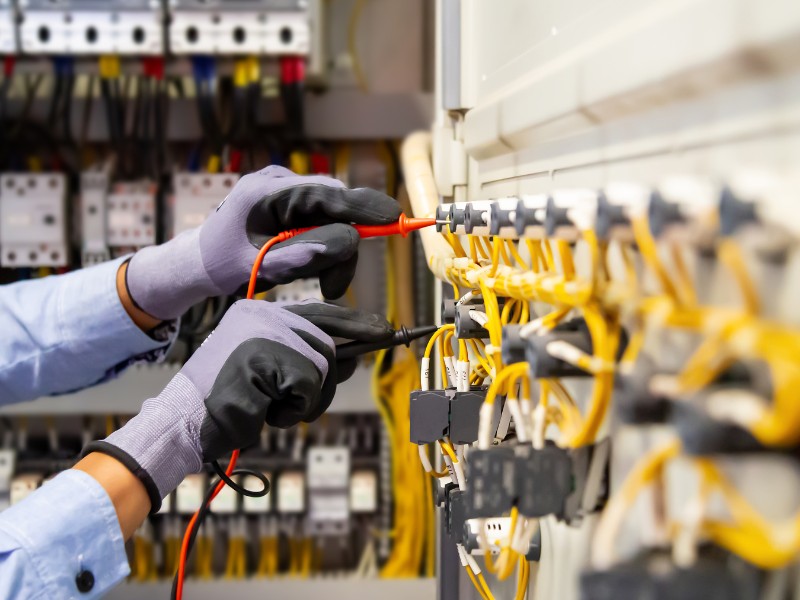 Electrical power distribution and lighting system installation in Nigeria